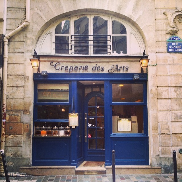 (at Crêperie des Arts)
