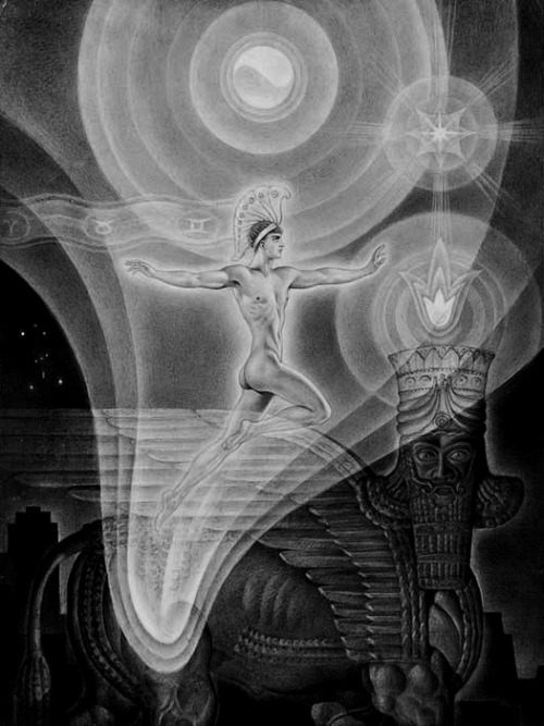 beautifulsexymens:  talonabraxas: Illustrations by Andrey Avinoff for The Fall of Atlantis. (1944)     👀 share follow like love  🧡  so many beautifulsexymens  🇨🇦  🙏 