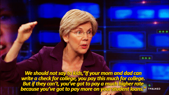 sandandglass:  Senator Elizabeth Warren, TDS, August 9, 2015
