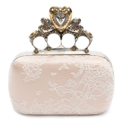 divine-rebel - Alexander McQueen Snowflake Knucklebox Clutch ...