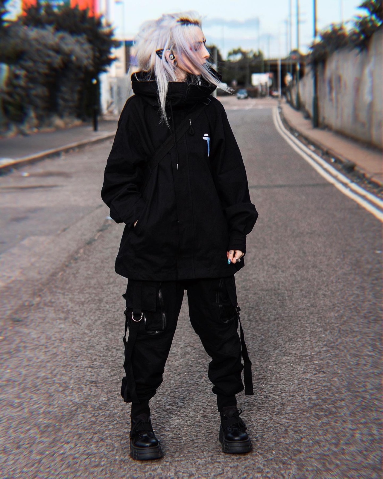 Kimi Peri - Niepce Inc Mysterious Techwear Jacket, Niepce Inc Dark ...