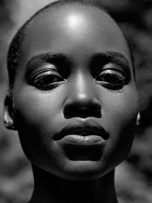 blondiepoison: Lupita Nyong’o by Mario Sorrenti | The Edit by Net-A-Porter Fall 2018 Issue #28