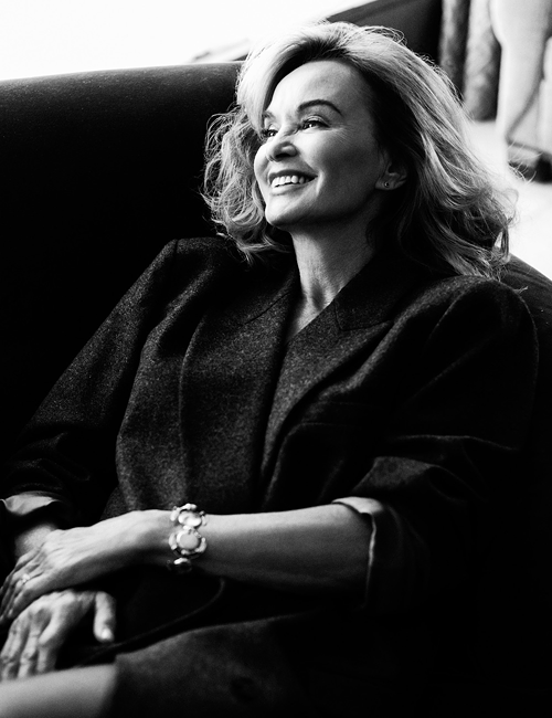  Jessica Lange photographed by Steven Pan for Interview Magazine 