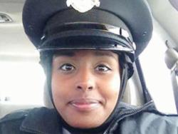 hijabican:  First hijab wearing policewoman