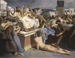 Pheidippides Giving Word of Victory   -