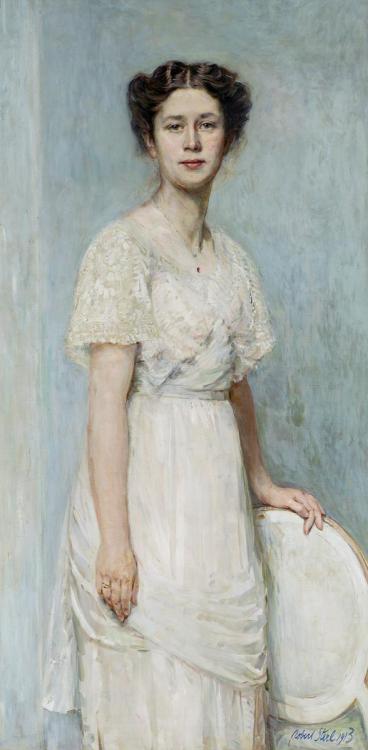 Robert Hermann SterlPortrait of Miss Reinecker