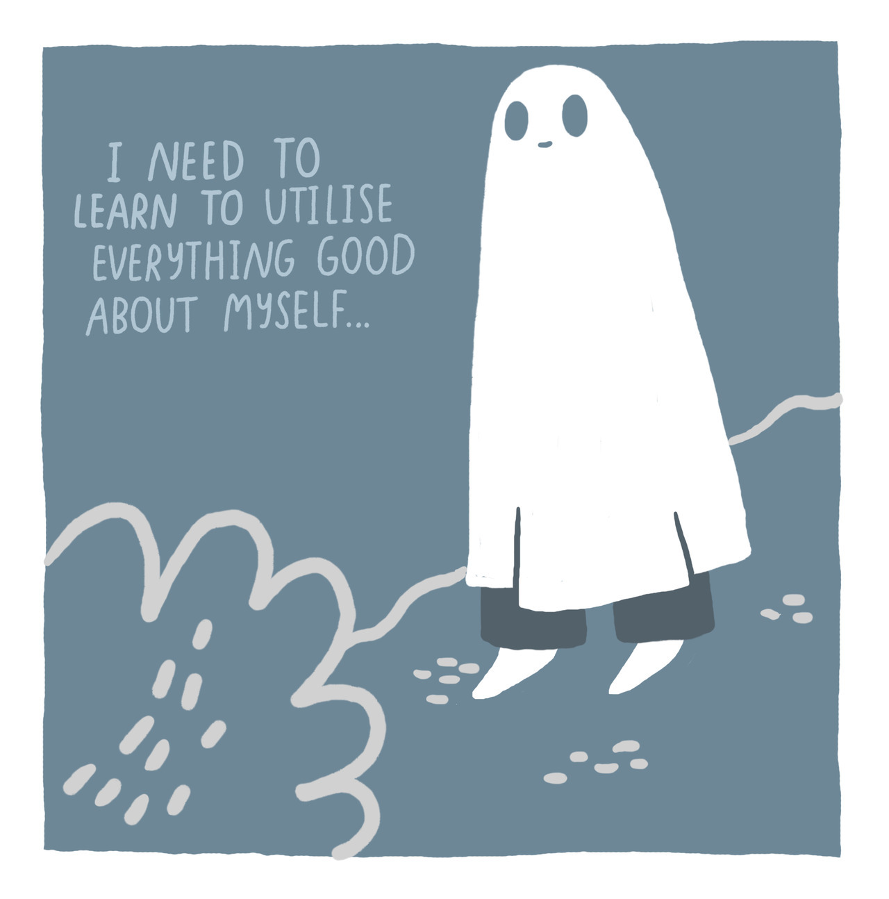 thesadghostclub:  It’s difficult to learn how to accept yourself, sometimes it