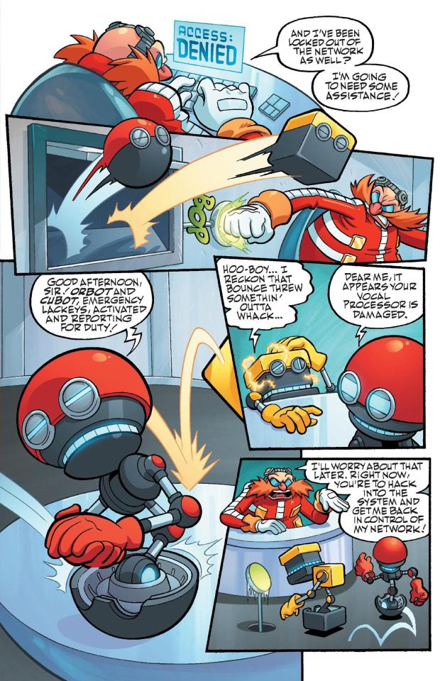 Robotnik-Mun on Tumblr: Orbot and Cubot have been in Sonic the