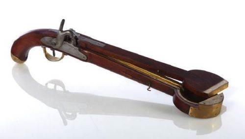 19th century french signaling gun,This interesting gun would have been loaded much like any other mu