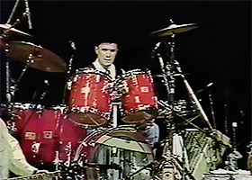 jimkerrs: The Dalton Brothers aka U2 performing Lost Highway in Los Angeles, 1987  During the 3rd le