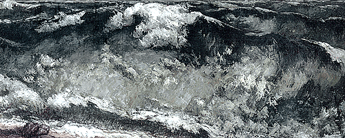 Porn Pics arsantiquis:  Waves by Gustave Coubert. 