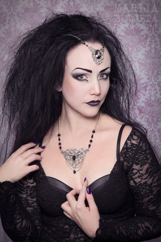 gothicandamazing:  Model: Lady AmaranthPhoto: Marija Buljeta Photography Jewelery: