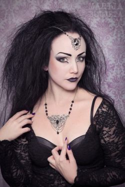 Gothicandamazing:  Model: Lady Amaranthphoto: Marija Buljeta Photography Jewelery:
