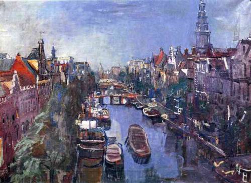 artist-kokoschka:Amsterdam, 1925, Oskar Kokoschka