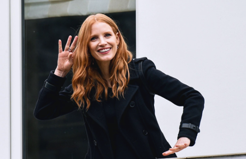 jessicachastainsource: Jessica Chastain visits ‘The Warsaw Zoo’ in Warsaw, Poland on Mar