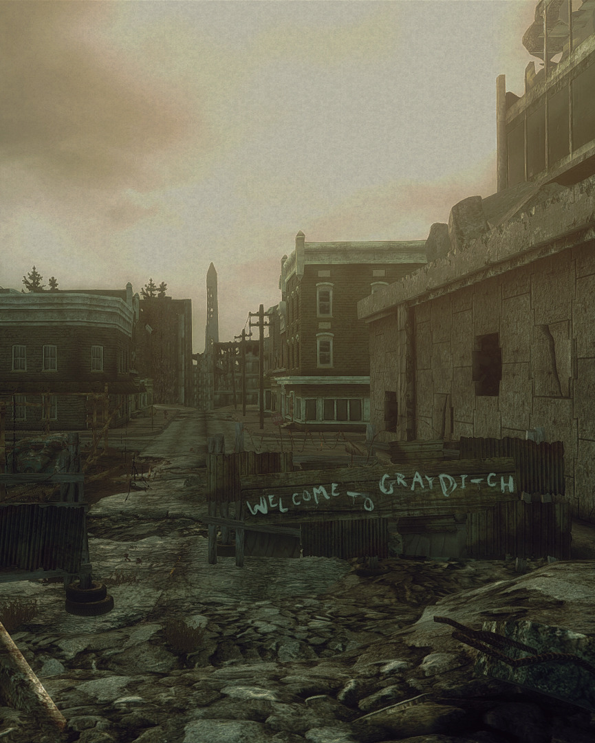 and you leave behind you a heroic trail of desolation