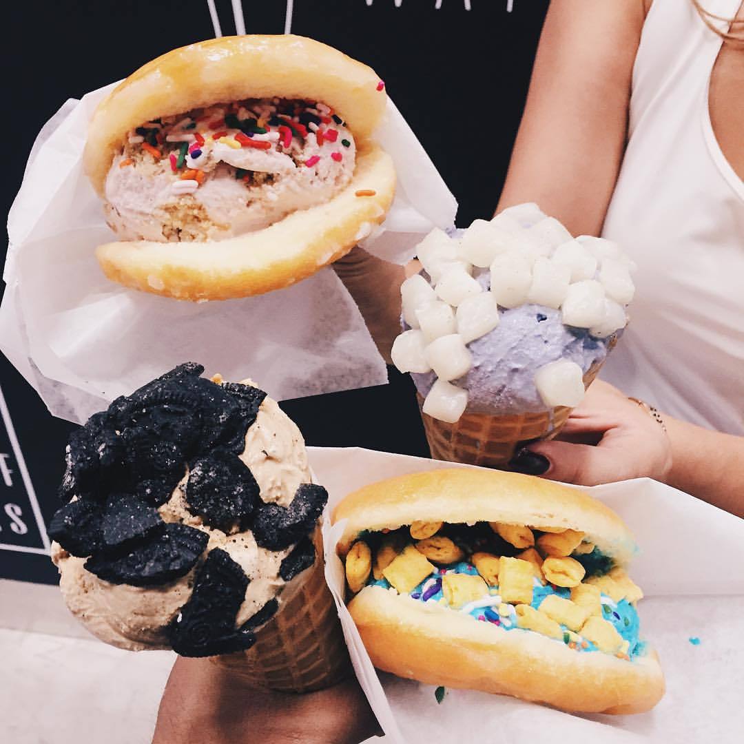 hijefff:  &amp; #aftersicecream for dessert ! Long beach homies, they’re opening