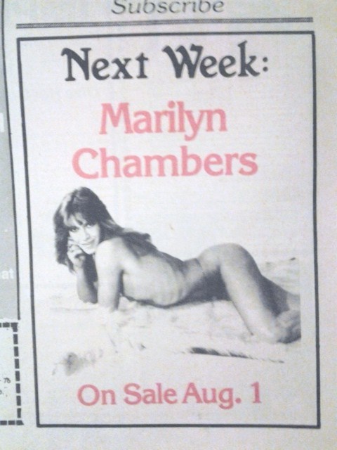 The Spectator, July 25-31,1980 Visit Private Chambers: The Marilyn Chambers Online