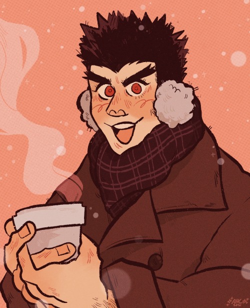 happy little winter ishimaru for a @thiscatblogswe both love him SO much, so it was a pleasure!
