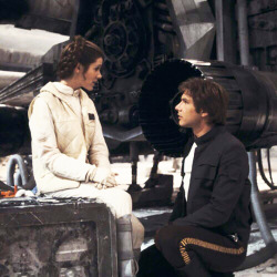 harryandcarrison: “’We’ve become something of a family,’ said Carrie Fisher. ‘I especially liked working with Harrison. He and I have the same sort of sparring relationship off-screen that you see in the films, so we work well together. He’s