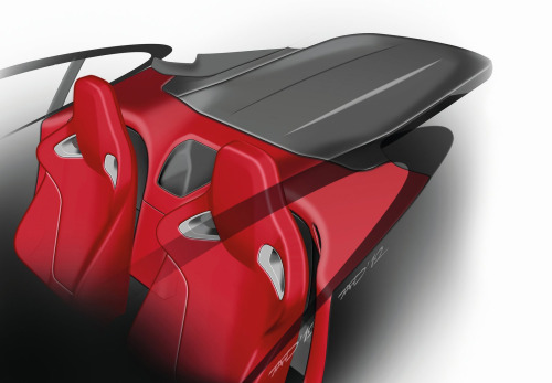 automotive-design: Jaguar F-Type Coupe 2014 Sketches (by Jaguar Design Team)