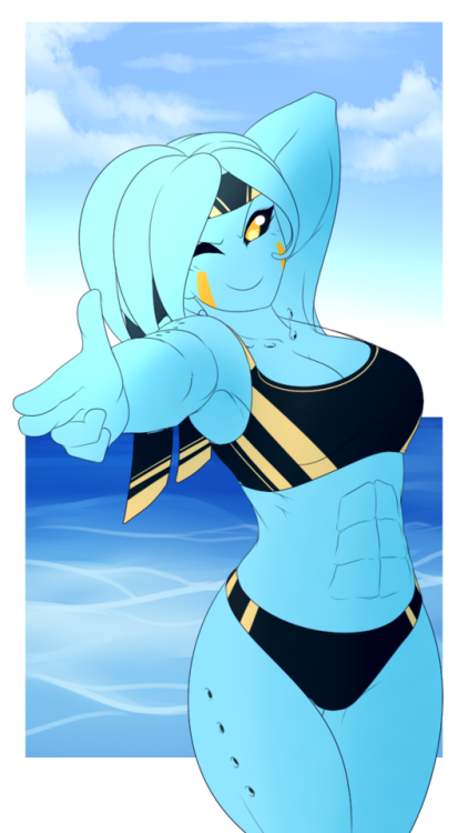 (( as @themarvelouscorp stated, this was a prompt from the Xenocord: drawing characters in swimwear!