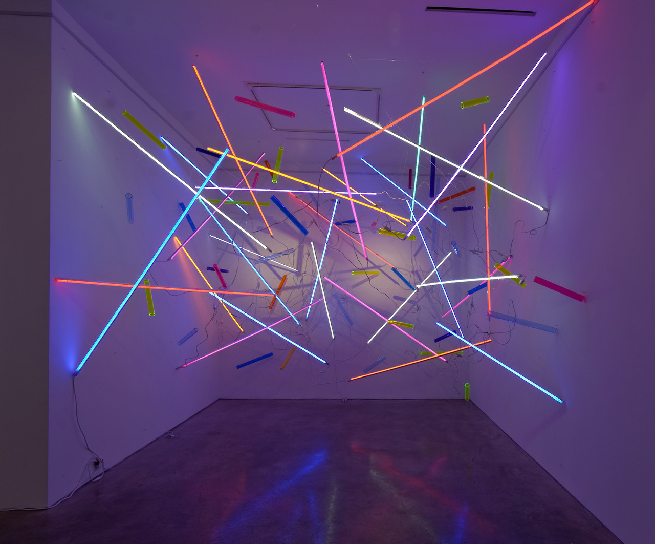 itscolossal: Explosive Light-Based Installations by Adela Andea