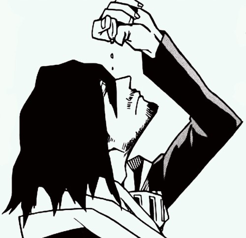 ukitakejuushiro:  A few badly-phone-cleaned Aizawas from my reread ٩(๑´ v `๑)و 