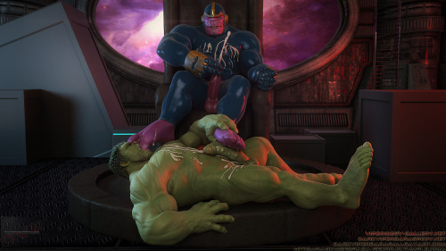 darkviperbara-sexdojo: THANOS X HULKFoot Fetish Expert he isThanos remain in my top 5 Husbandos&mdas