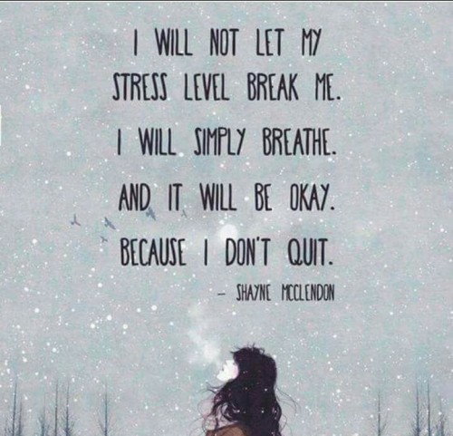 Breathe. It’ll be okay.