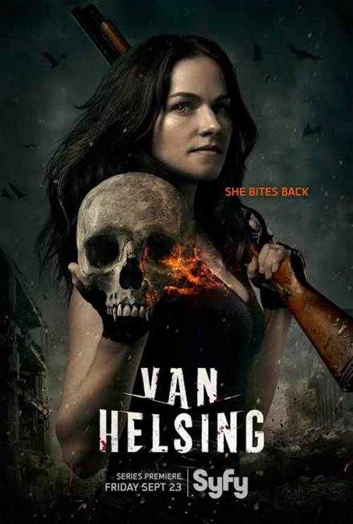 Póster promocional de Van Helsing, lo nuevo de Syfy