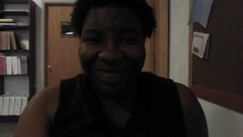 theunchartedbird:  happy #blackout!!!!i get v nervous/uncomfortable about selfies + my body in general but here have a kinky haired ugandan trying to succeed despite obstacles our faces and bodies our unique and beautiful - hope every black person can