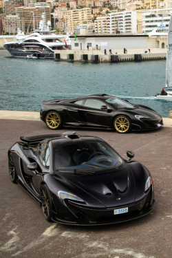 onlysupercars:  McLaren P1 & 675LT