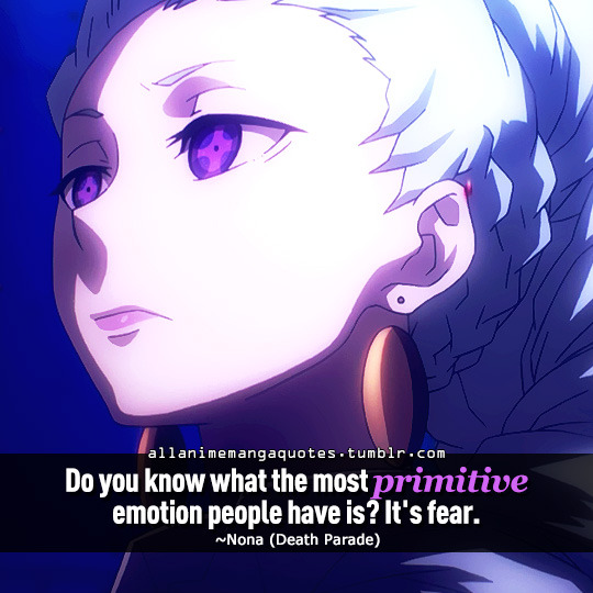 The 10+ Best Death Parade Quotes