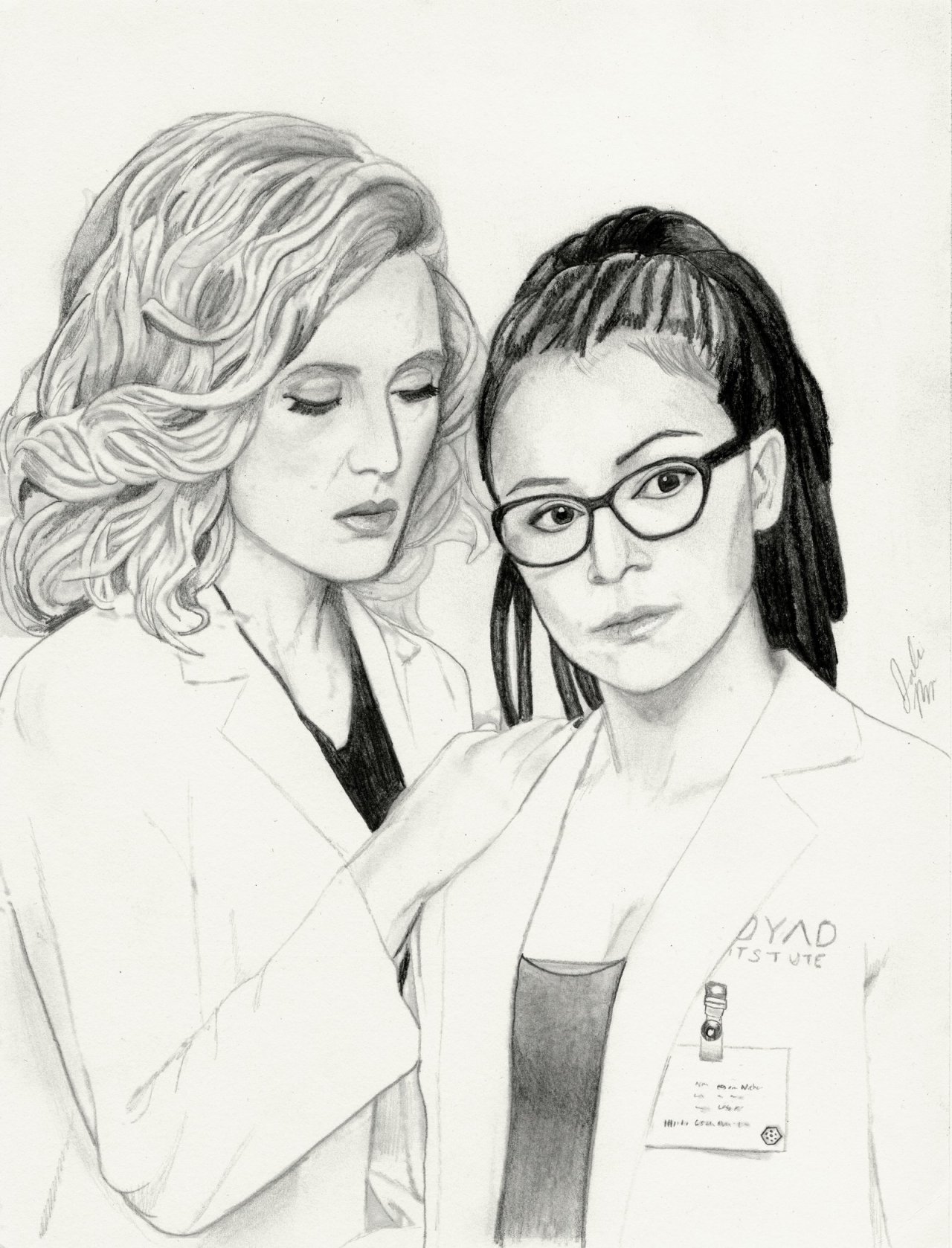 99% Dr. Cormier — thesketchingfiddler: Cophine (Orphan Black...
