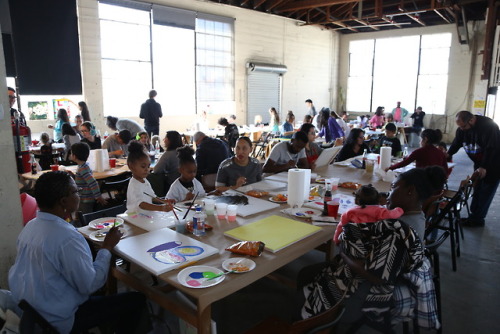 Images from the Paint with Alake! Youth WorkshopSunday February 25, 2018at 356 Mission/Ooga Booga II