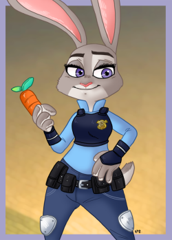 eyzmaster: CartoonGalz Judy Hopps  by theEyZmaster