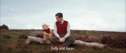 Christopher Robin Calling Winnie The Pooh Silly