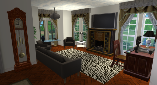 330 Audrey Avenue - the Rutherford house! This was a lot of fun to decorate, I honestly  think this 