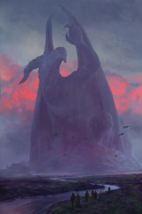 ex0skeletal-undead:  Dust of Dreams by  Marc Simonetti  This artist on Twitter