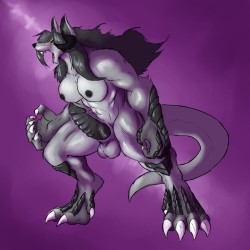 murine-boy:  Commission-Beast!!!! by thelionfish Character belongs to NecraMancie.