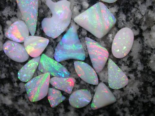 Opals and Opaline Materials