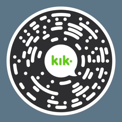 Scan my #kikcode to chat with me. My username is ‘Midlife306’ kik.me/Midlife306 #