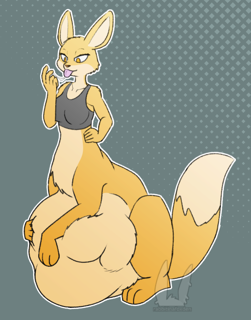 Fennec Taur PredI was in a taur mood, and I ended up doodling this cute fennec taur. Be wary of taur