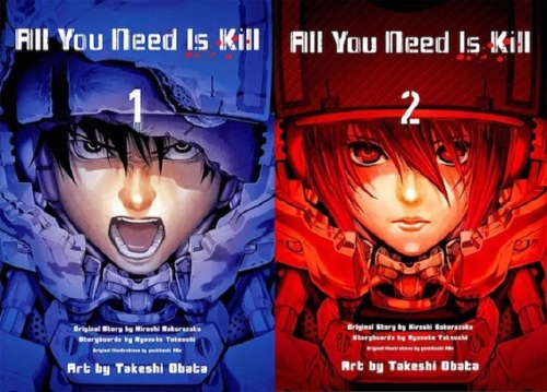 “All You Need Is Kill”Manga Covers[Hotaru]