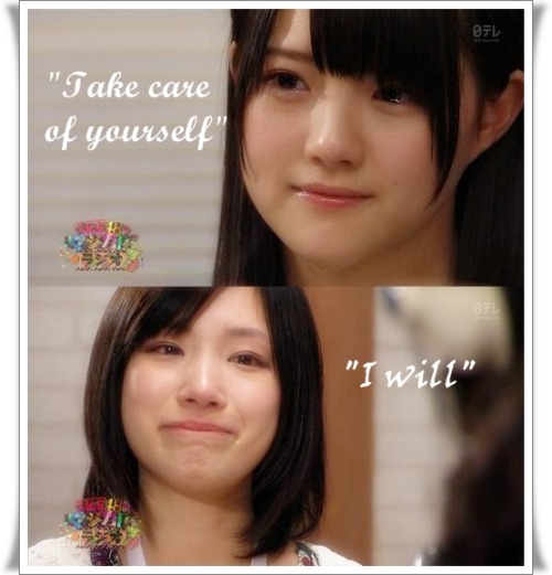 girls48:  thumbster:  ilovejurina:  Oh.. :’( the tears..  They cries, we cries everyone cries!  T^T