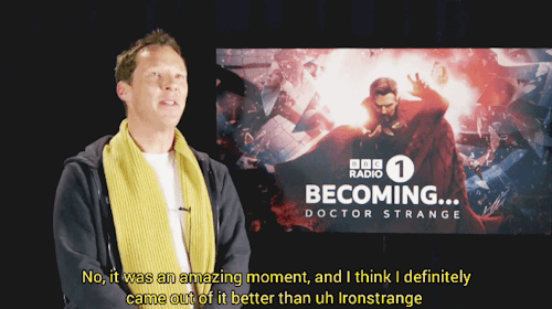 Benedict Cumberbatch Talked About Ironstrange.