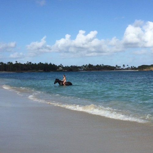 #BeachThursday “Riding down the Beach in Pink House Mustique Bikini&hellip;” Go: PINK HOUSE MUSTIQUE