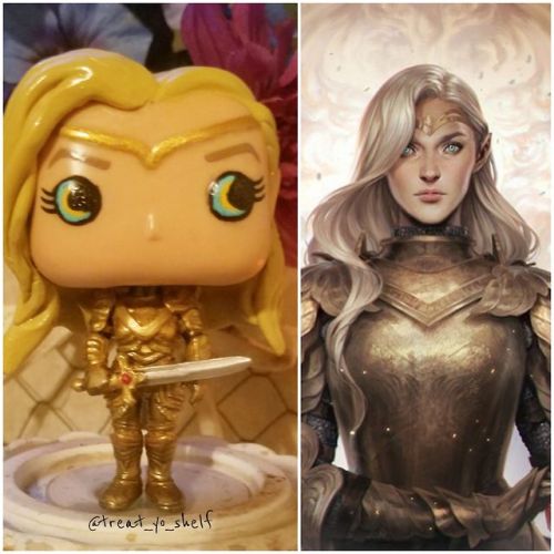 My Armoured Queen Aelin.