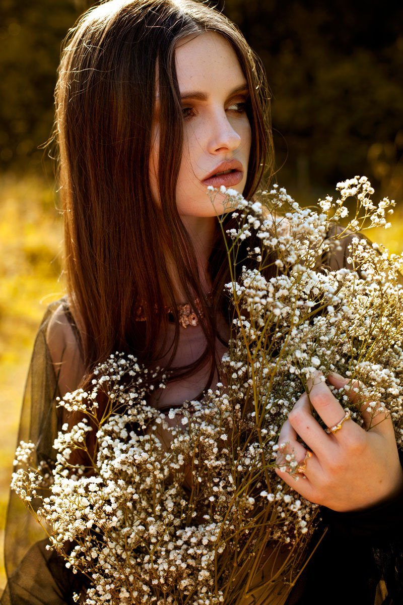 fay-wray:  Zoe Penman by Andrea Jankovic in “Bewitching Beauty” for Fashion Gone